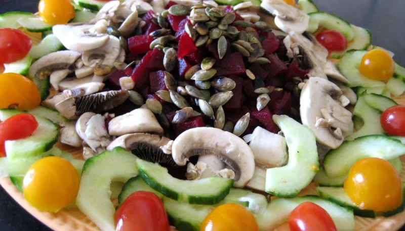 Salade de betterave rouge