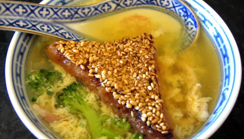Soupe chinoise aux oeufs