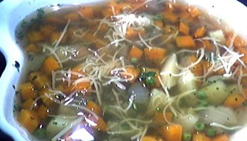 Soupe aux petits pois
