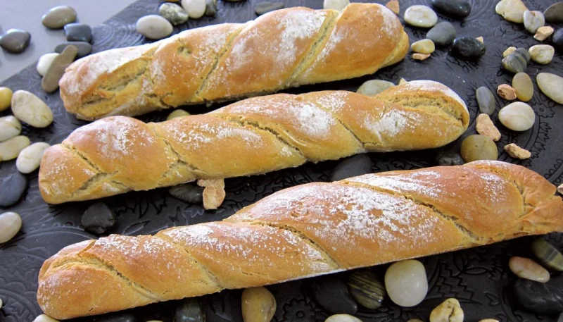 Pain tordu au son