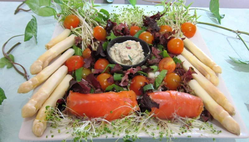 Cannellonis de saumon fumé
