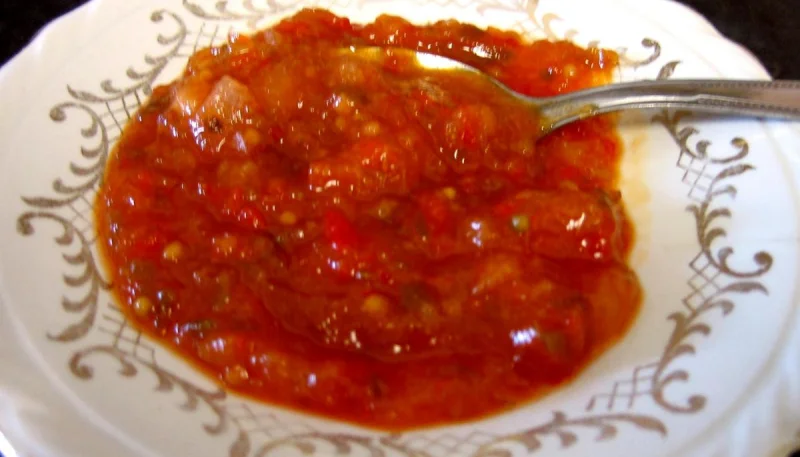 Chutney aux poivrons