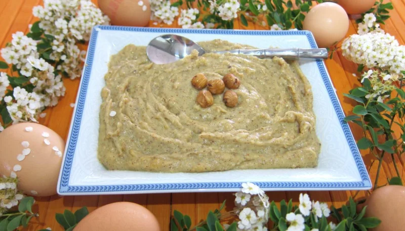 Crème pâtissière aux noisettes