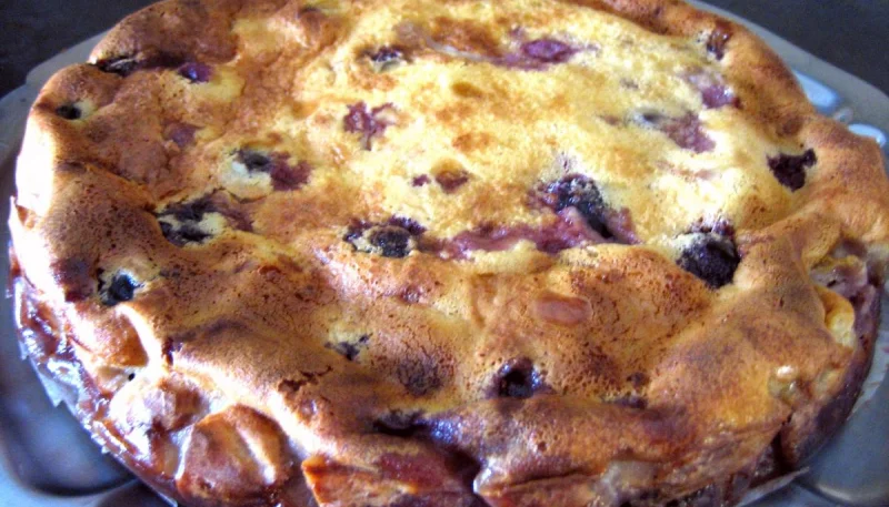 Flan aux cerises