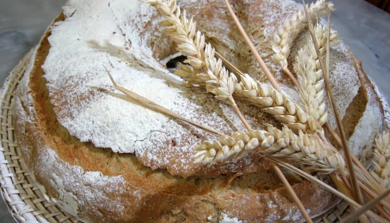 Pain en couronne à la poolish