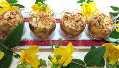 Bananes aux amandes