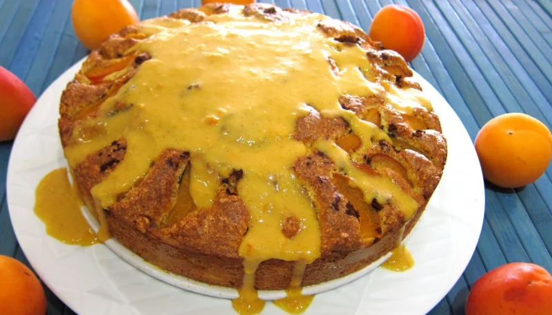 Gâteau aux abricots