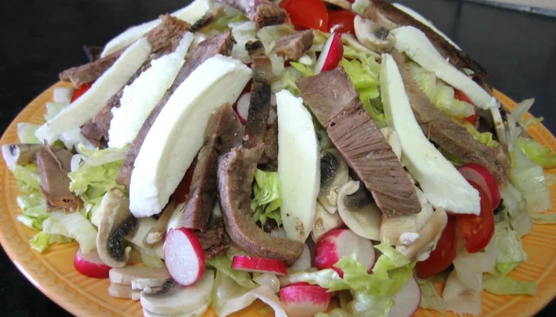 Langue de boeuf en salade