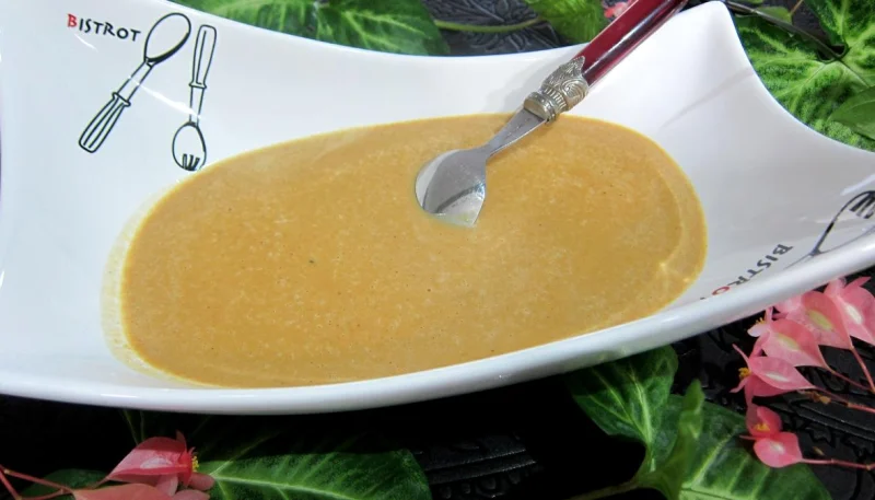 Crème abricots à la noix de coco