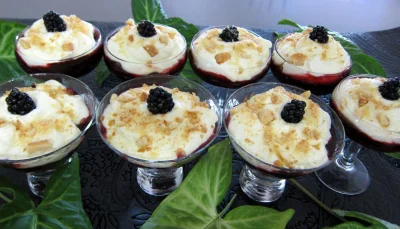 Syllabub aux mûres
