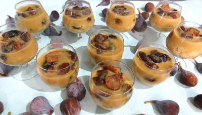 Couscous sucré aux figues en verrines