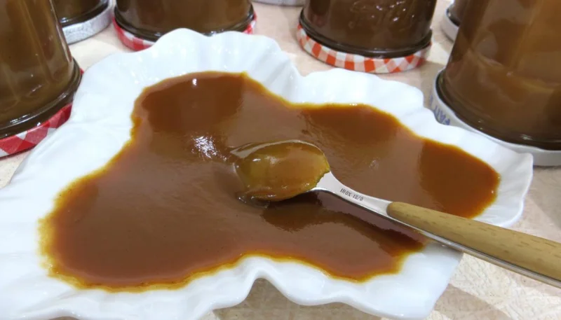 Confiture de lait au café