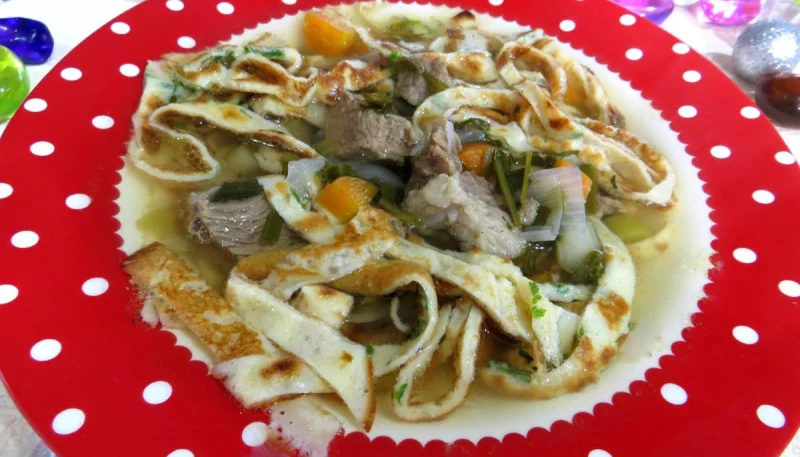 Consommé Célestine revisité