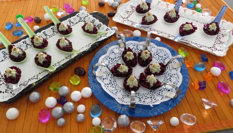Antipasti au beurre de roquefort