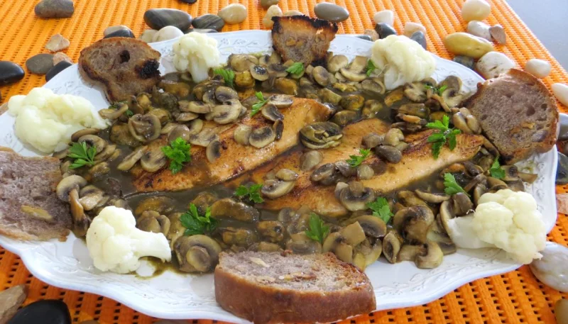 Matelote de truites et moules