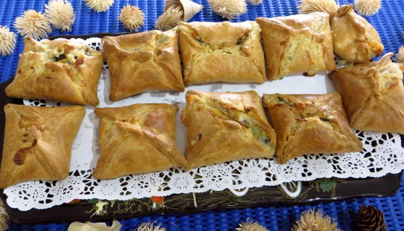 Talmouses aux champignons revisitées