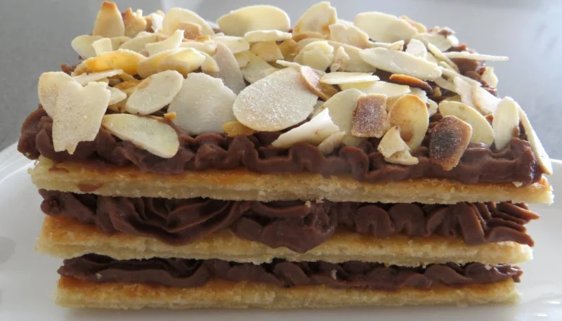 Mille-feuilles au chocolat
