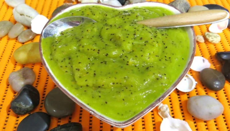 Purée, pulpe de kiwis
