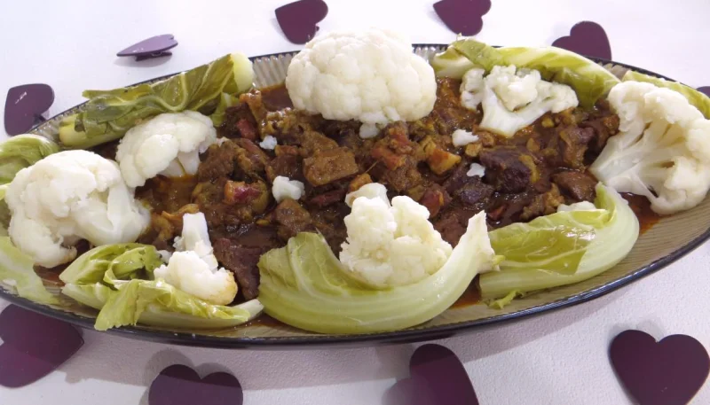 Boeuf braisé façon créole