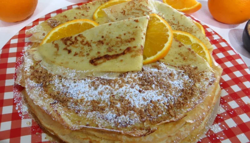 Crêpes Toinette à l'orange