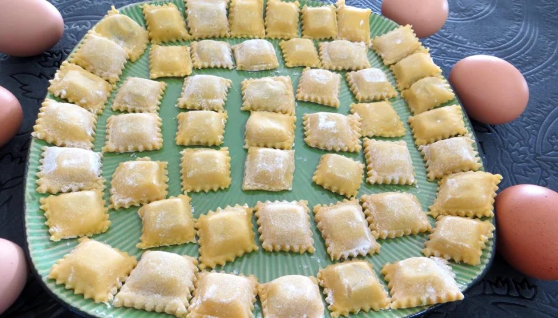 Raviolis faits maison
