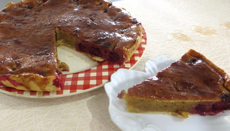 Tarte à la frangipane et aux mûres