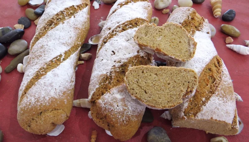 Pain complet sur pâte fermentée
