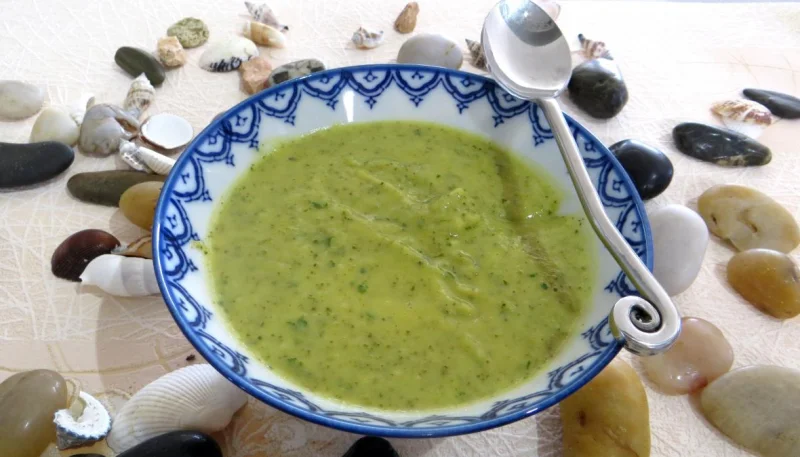 Sauce à la courgette au sésame