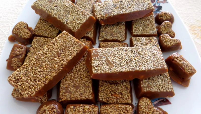 Caramel aux cacahuètes