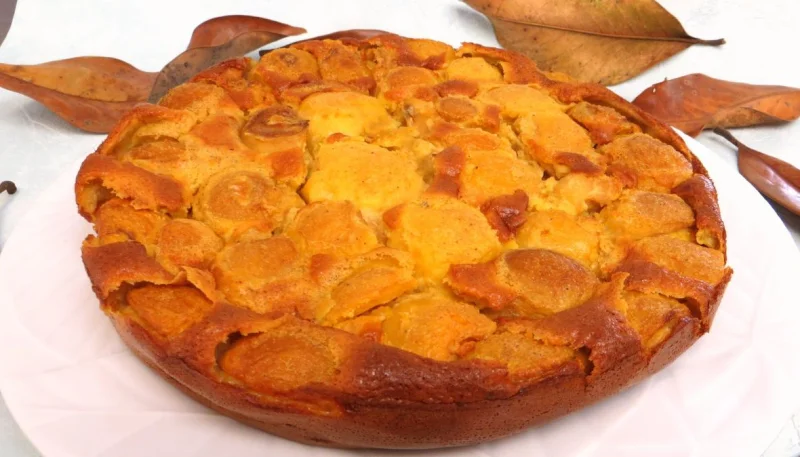 Clafoutis aux nèfles du Japon