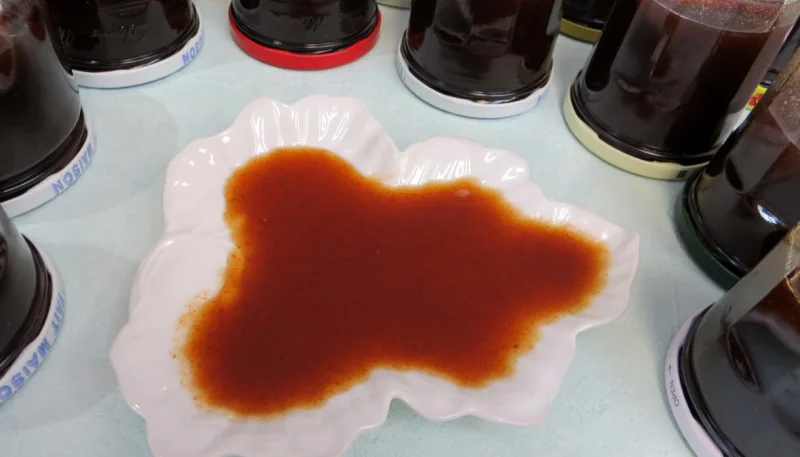 Gelée de pommes au café
