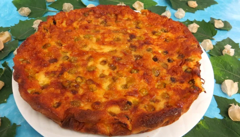 Clafoutis aux physalis