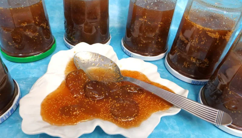 Confiture de figues à la noix de coco
