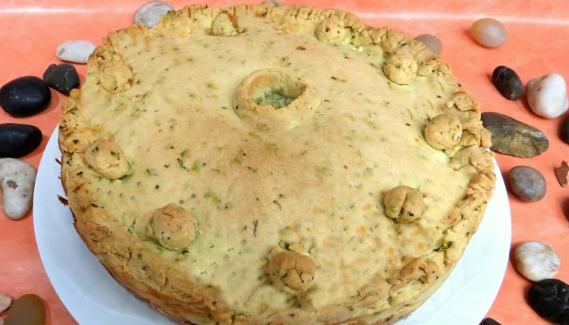 Tourte aux poireaux