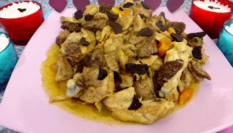 Fricassée de poulet au Champagne