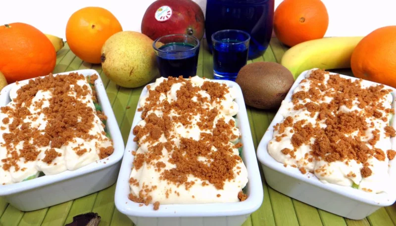 Fruits en salade au mascarpone