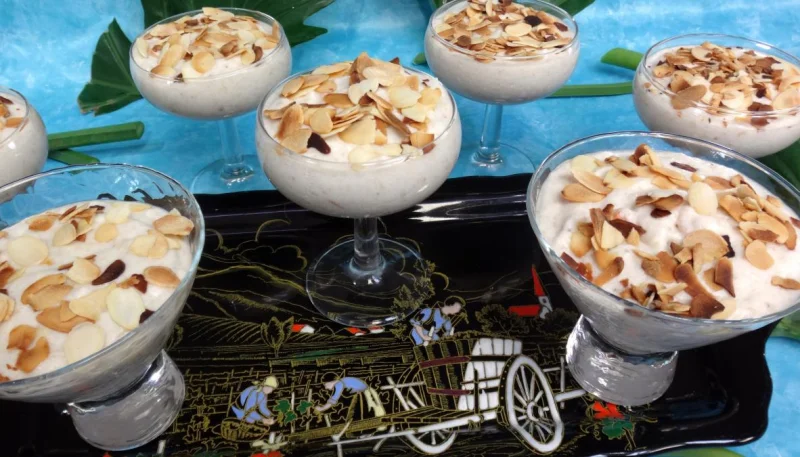 Mousse de bananes façon chinoise