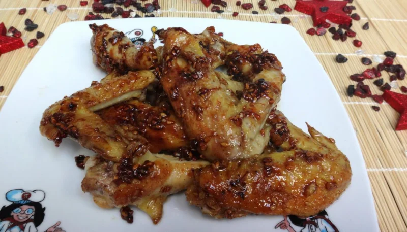 Ailes de poulet au miel