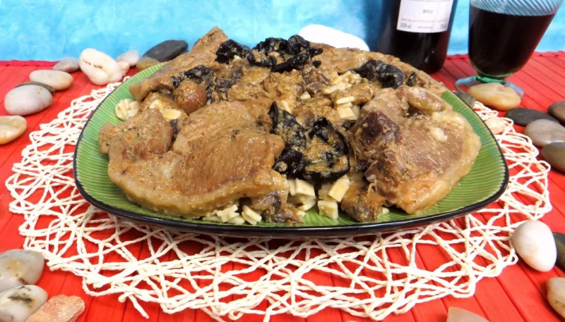 Côtes d'agneau aux crozets