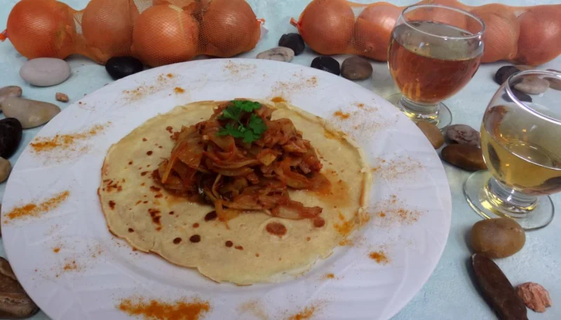 Crêpes et ses fenouils à l'Orientale revisitée