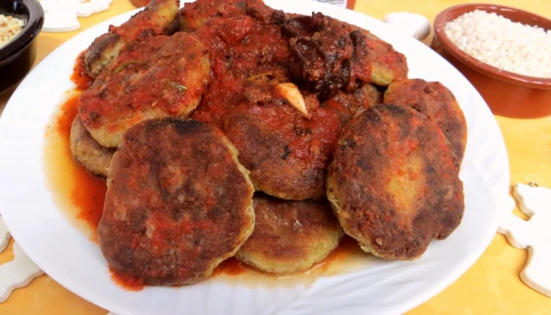 Galettes de poireau au riz