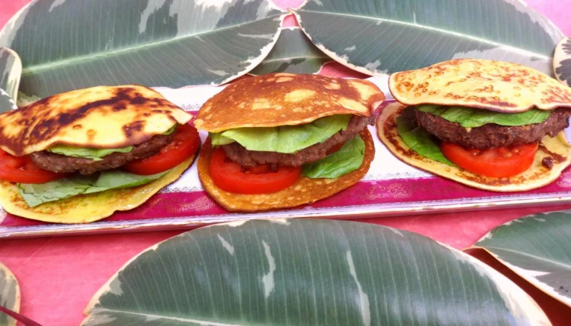 Pancakes façon hamburger