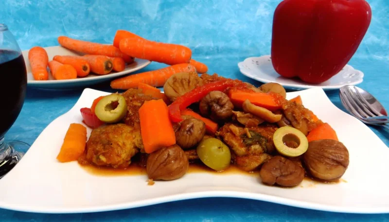Filet de porc aux châtaignes