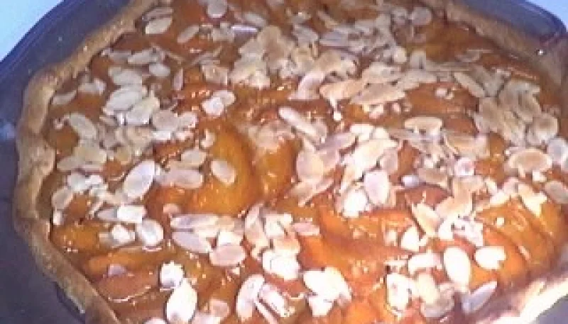 Tarte aux abricots et aux amandes