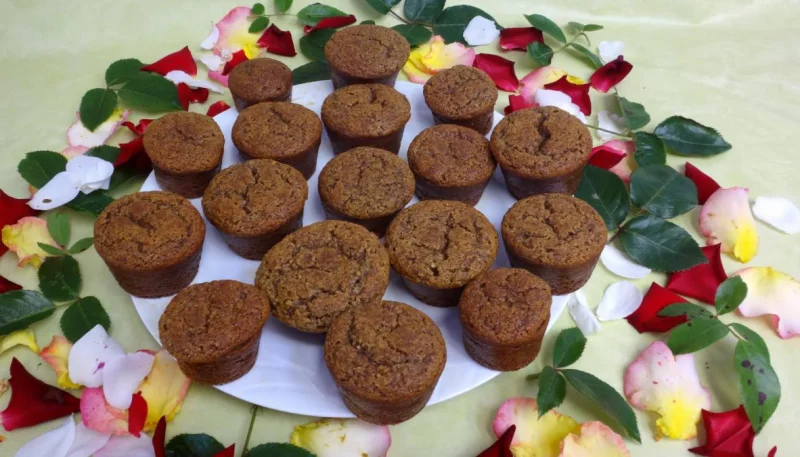 Muffins aux nèfles sans gluten