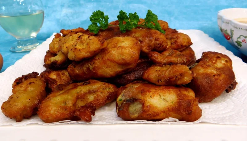 Beignets de lieu noir