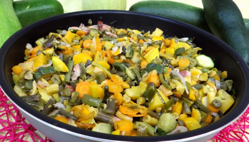 Sauté de haricots verts