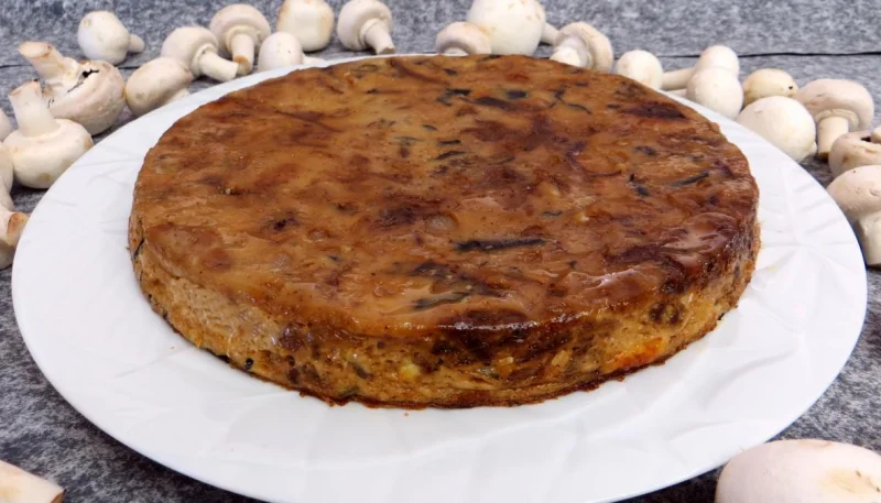 Clafoutis aux champignons