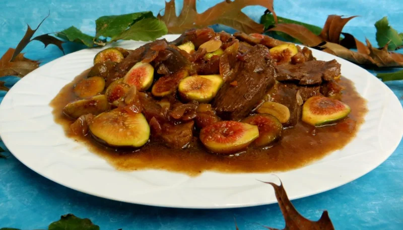 Sauté de canard aux figues