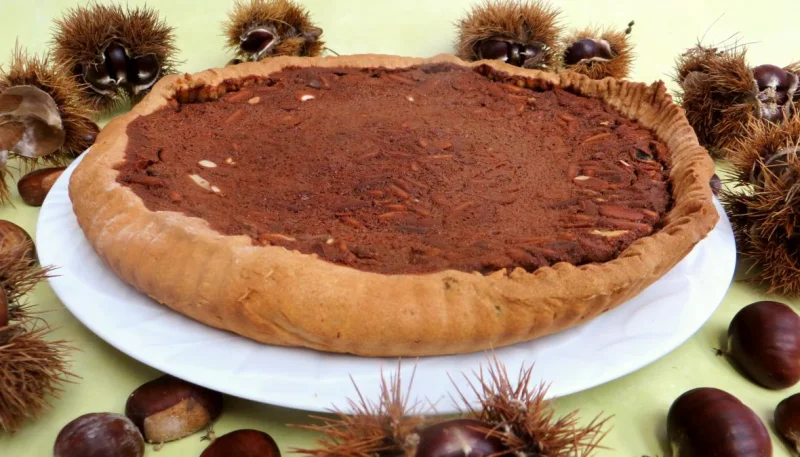Tarte aux châtaignes